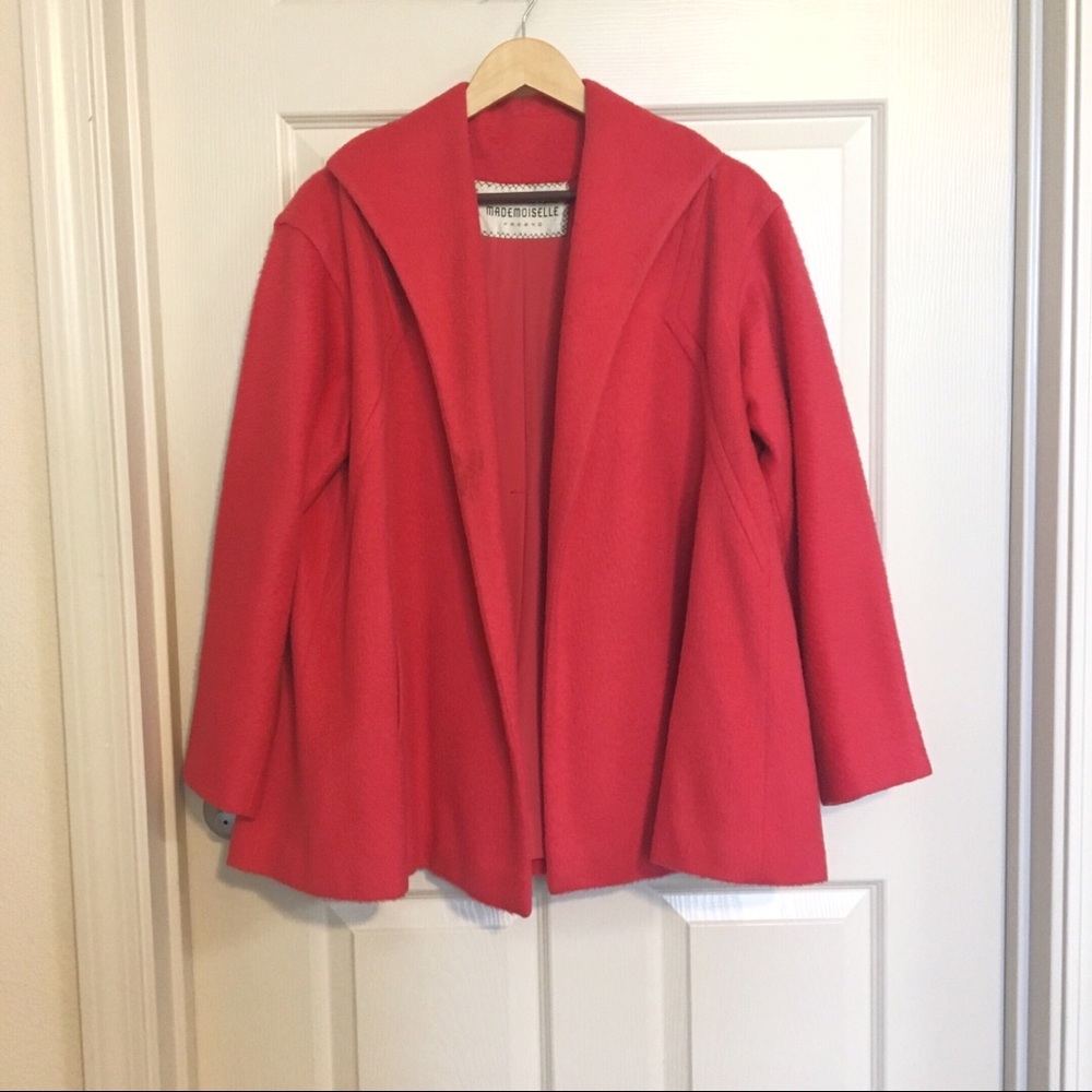 Vintage Cashmere Swing Coat